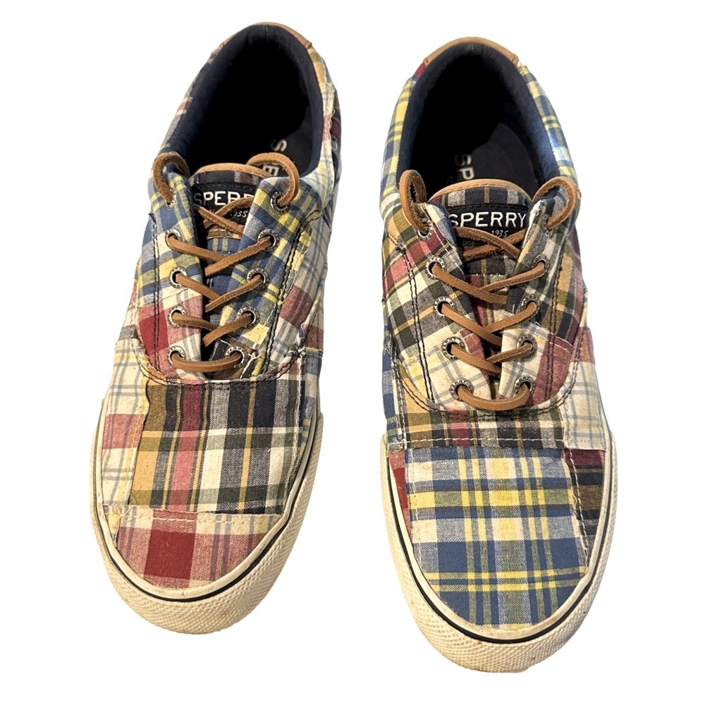 Sperry Top Sider STRIPER II  Patchwork
Canvas Shoes STS19310‎